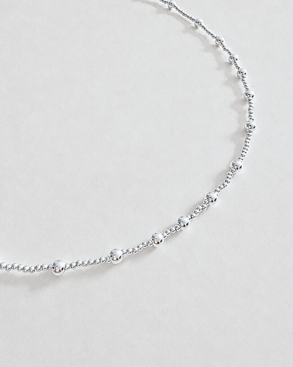 Shade Necklace Silver