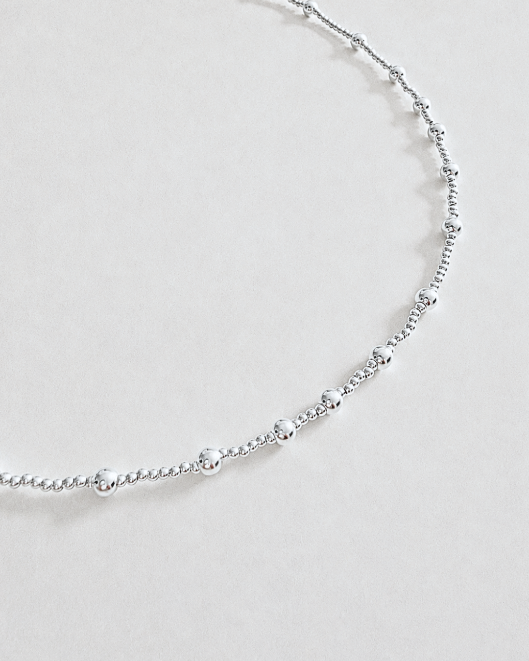 Shade Necklace Silver