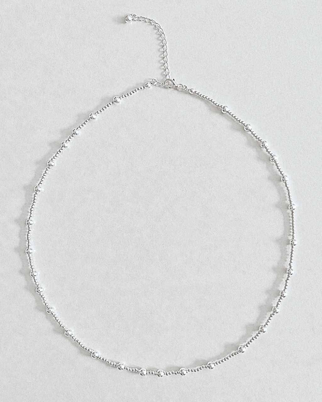 Shade Necklace Silver