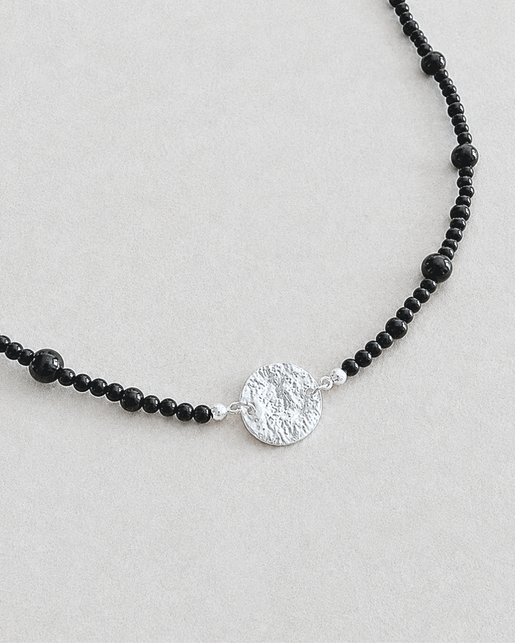 Long Disc Necklace