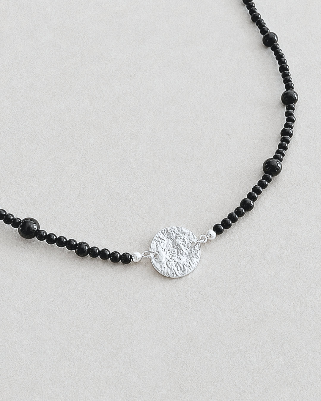 Long Disc Necklace