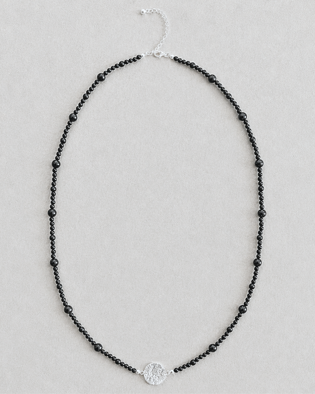 Long Disc Necklace