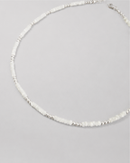 The Interval Necklace White