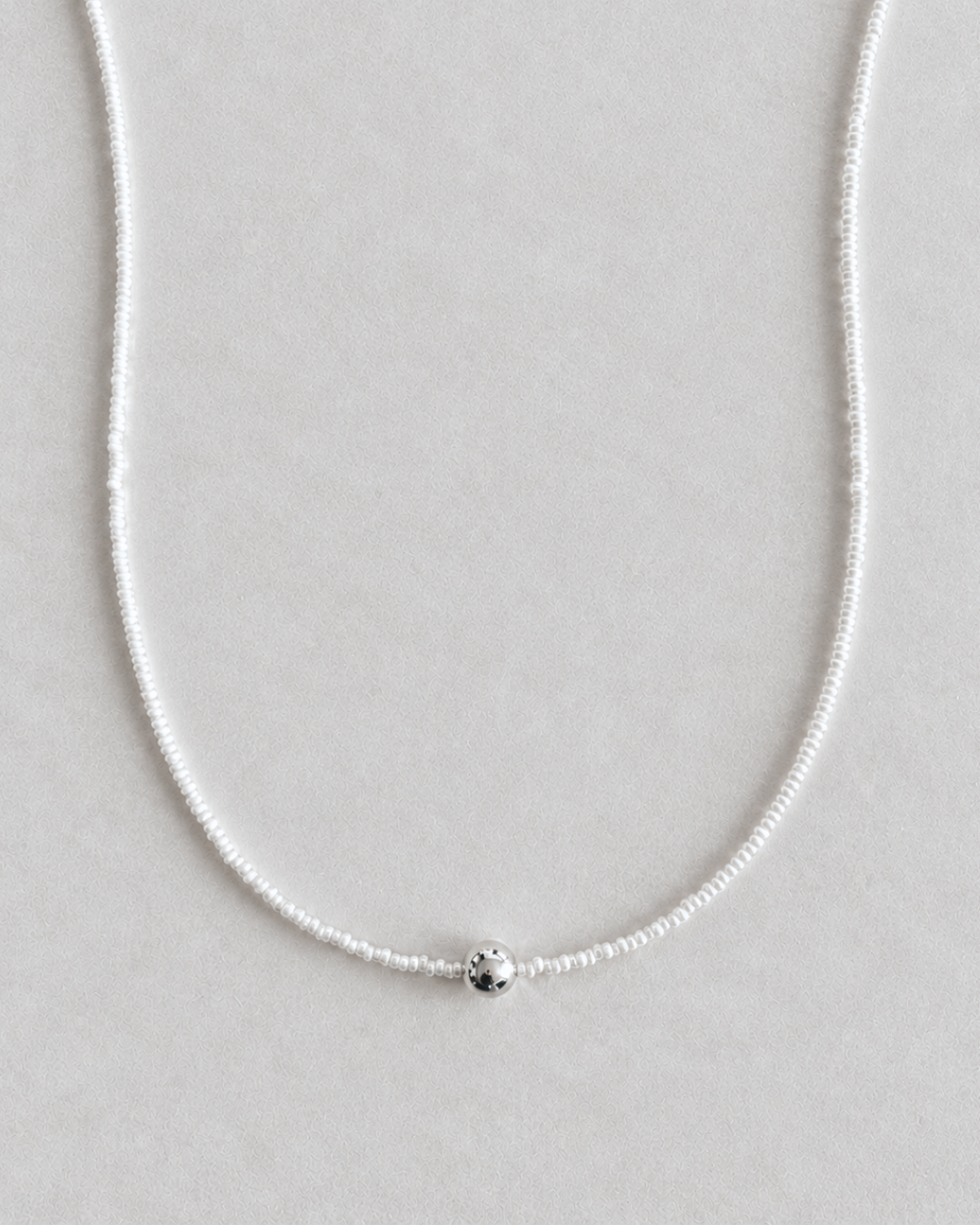 Still Necklace Ivory
