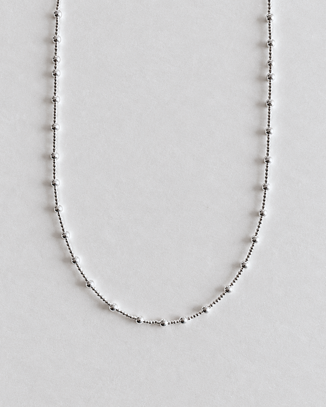 Shade Necklace Silver