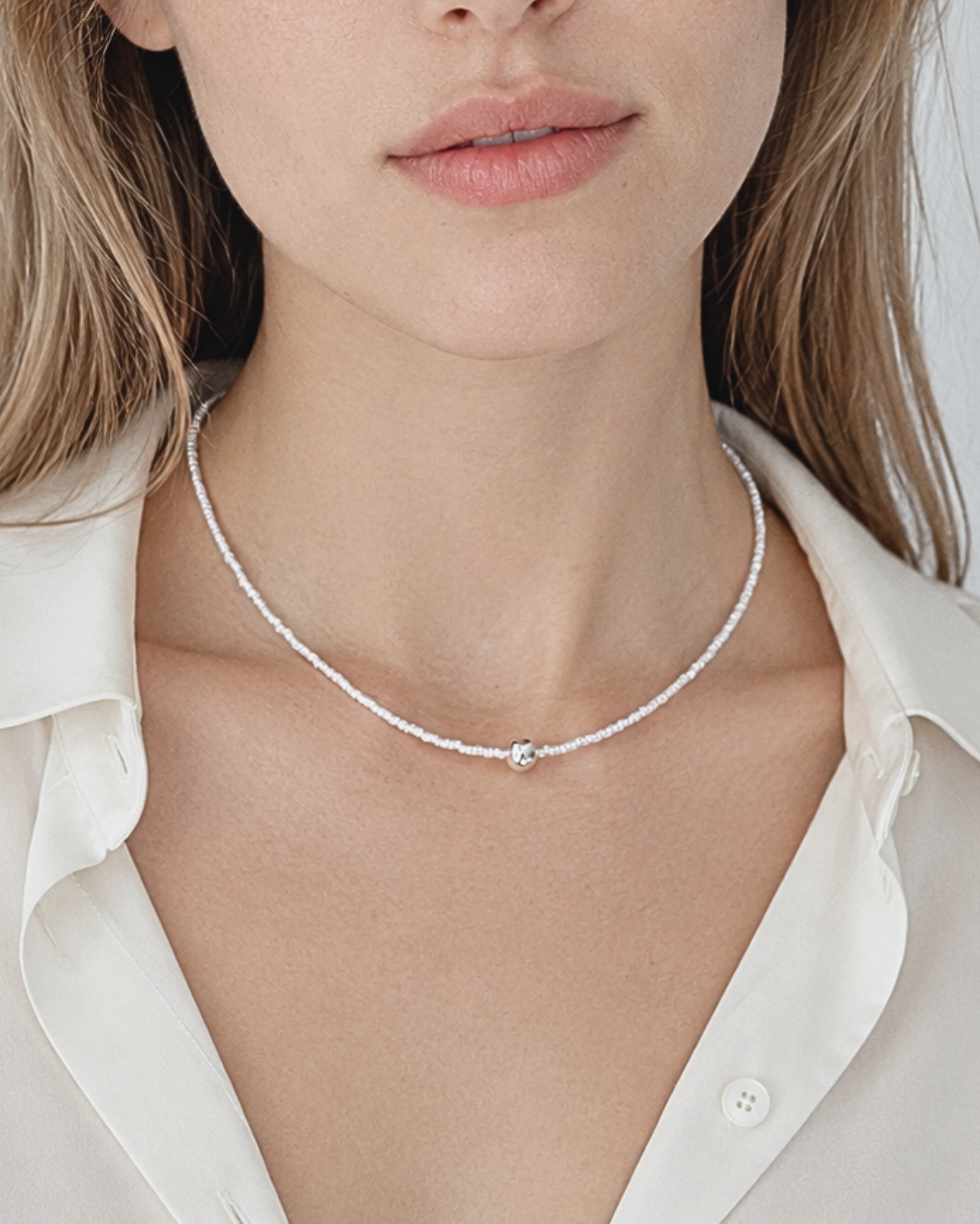The Still Necklace Ivory