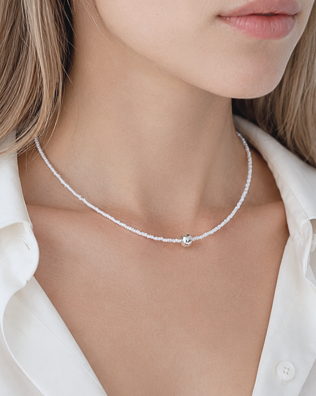 The Still Necklace Ivory