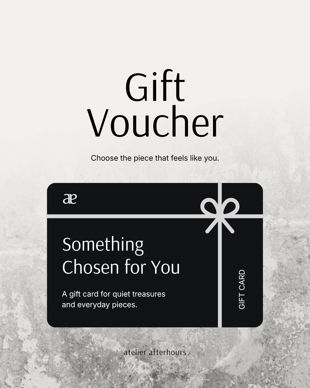 Atelier Afterhours Gift Card
