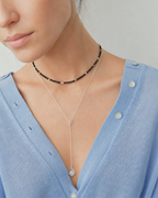 인터벌 네크리스 블랙