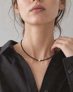 Still Necklace Black